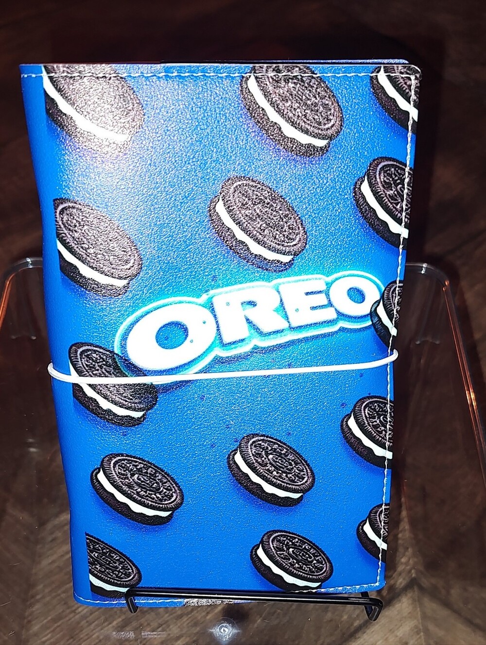 New! A6 Size Oreo Cookie Soft Cover Notebook Binder With  Sheets Matching Paper
